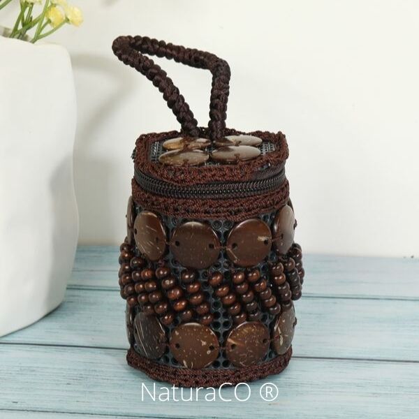 Porte monnaie en Noix de Coco - Naturels et Ecologiques - NaturaCO ®