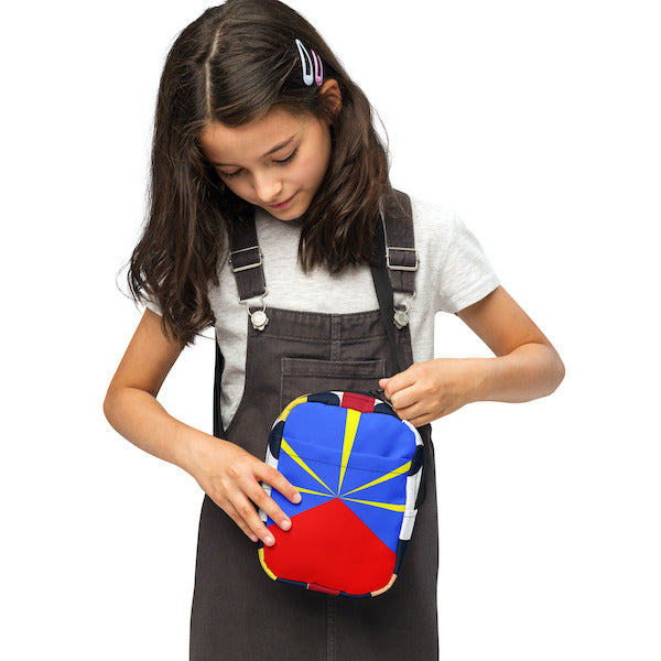 Sac à Bandoulière Drapeau de La Réunion – Pratique et Robuste
