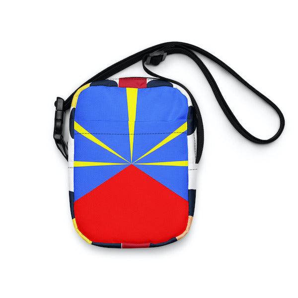 Sac à Bandoulière Drapeau de La Réunion – Pratique et Robuste