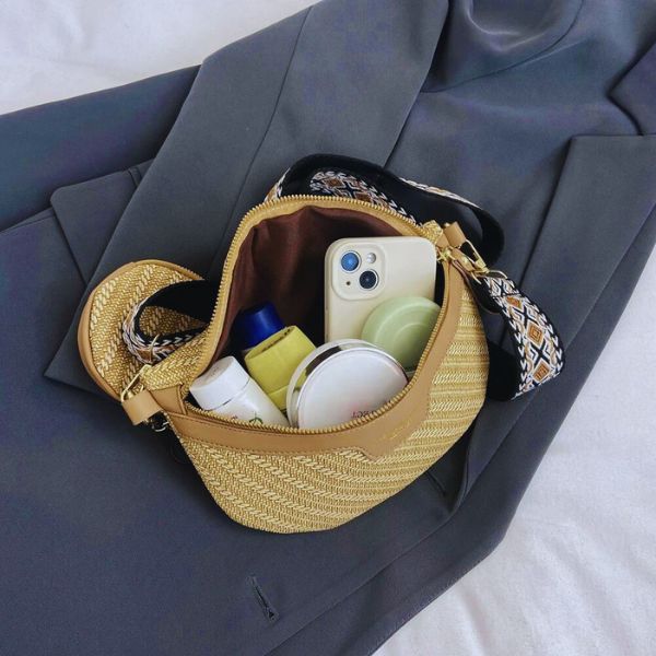 Sac Banane en Cuir PU pour Femme - Avec un porte monnaie