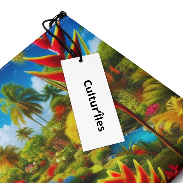 Sac bandoulière Design Jardin Tropical des Antilles