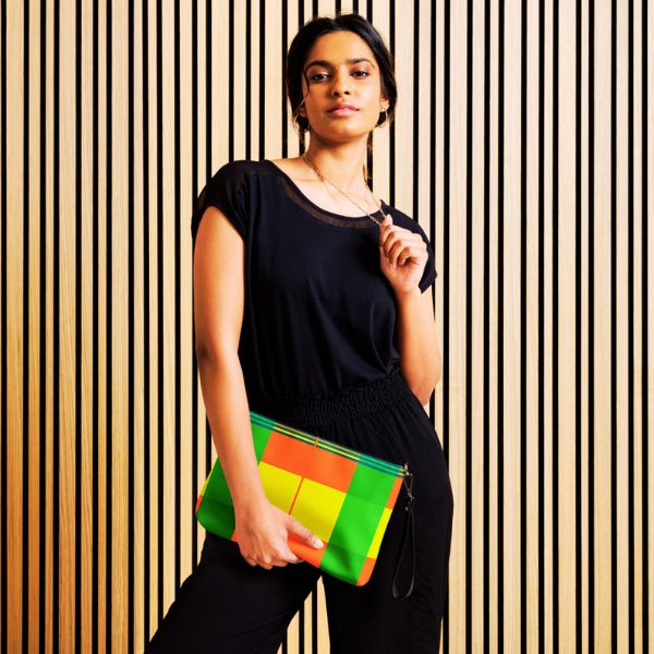 Sac Bandoulière Design Madras : Élégance et Fonctionnalité