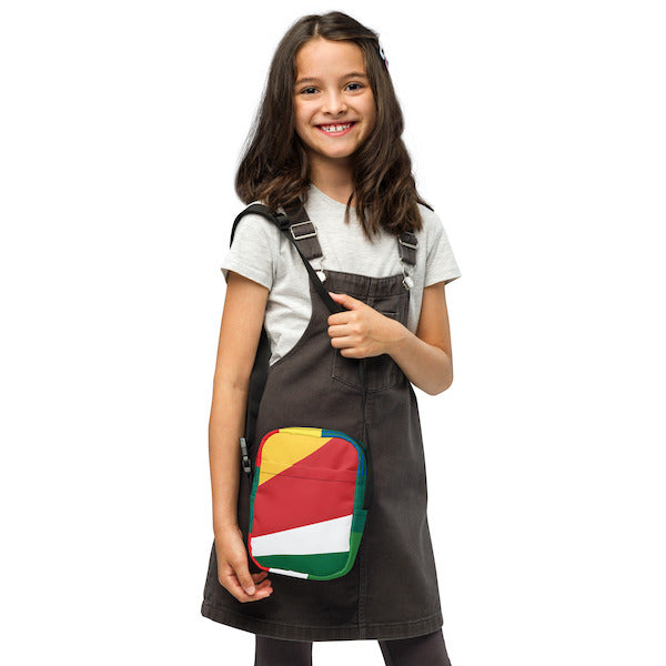 Sac à Bandoulière – Aux Couleurs des Seychelles