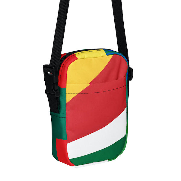 Sac à Bandoulière – Aux Couleurs des Seychelles