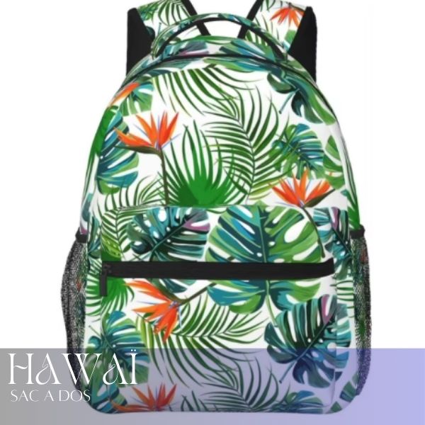 Sac à dos Voyage - Sac à Dos Hawaïen pour Hommes et Femmes - Sac à dos Ordinateur