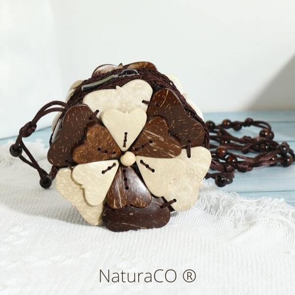 Sac à Main original en Noix de Coco - Naturels et Ecologiques - NaturaCO ®