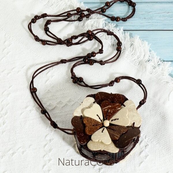 Sac à Main original en Noix de Coco - Naturels et Ecologiques - NaturaCO ®