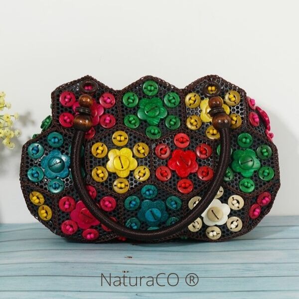 Sac à Main original en Noix de Coco - Naturels et Ecologiques - NaturaCO ®