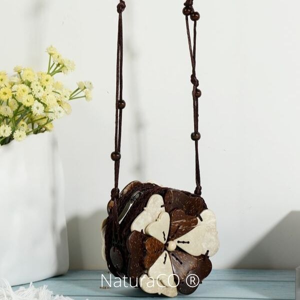 Sac à Main original en Noix de Coco - Naturels et Ecologiques - NaturaCO ®