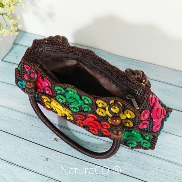 Sac à Main original en Noix de Coco - Naturels et Ecologiques - NaturaCO ®