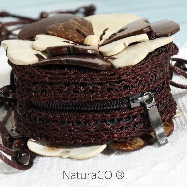 Sac à Main original en Noix de Coco - Naturels et Ecologiques - NaturaCO ®