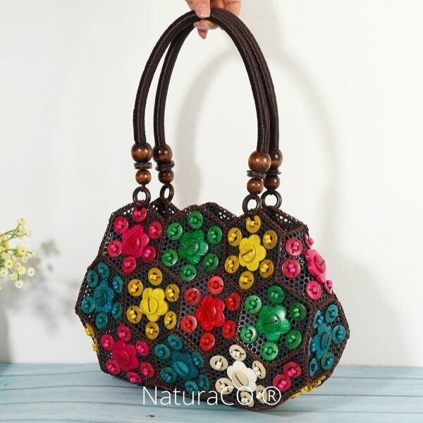 Sac à Main original en Noix de Coco - Naturels et Ecologiques - NaturaCO ®