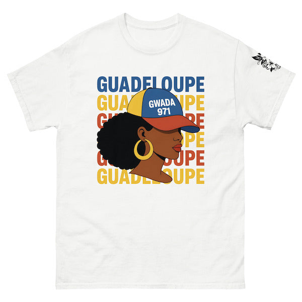 T-shirt Unisexe – Gwada 971 – Guadeloupe – Look affirmé & décontracté