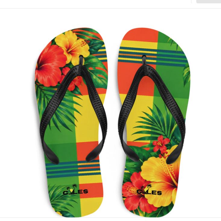 Tongs Madras - Caraibes - Karukera - Guadeloupe
