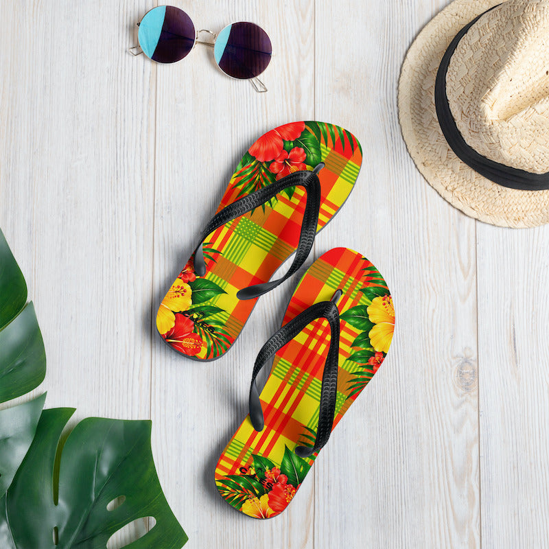 Tongs Madras - Antilles - Bo Kay - Martinique