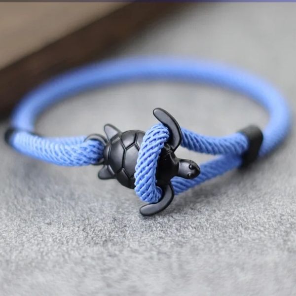 Bracelets Tortue Ajustables – Hommes ou Femmes - L’Allure Décontractée et Pleine de Sens