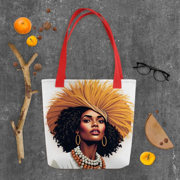 Tote Bag Femme Afro – Élégance et Fierté au Quotidien