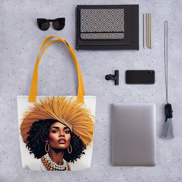 Tote Bag Femme Afro – Élégance et Fierté au Quotidien