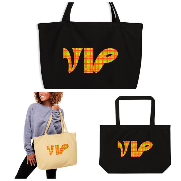 Grand Tote Bag Bio – Design VIP en Madras