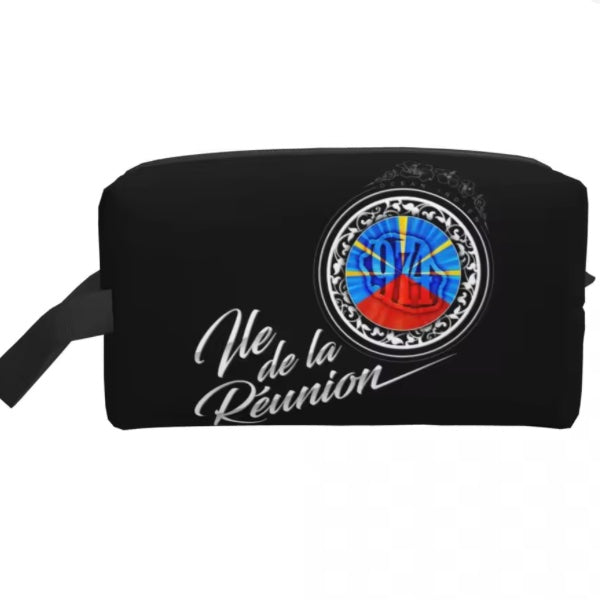 Trousse de Maquillage – Aux Couleurs de l’Île de La Réunion