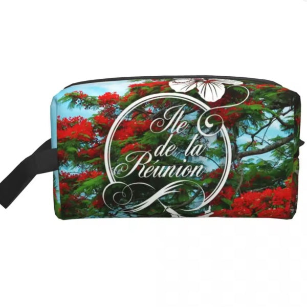 Trousse de Maquillage – Aux Couleurs de l’Île de La Réunion