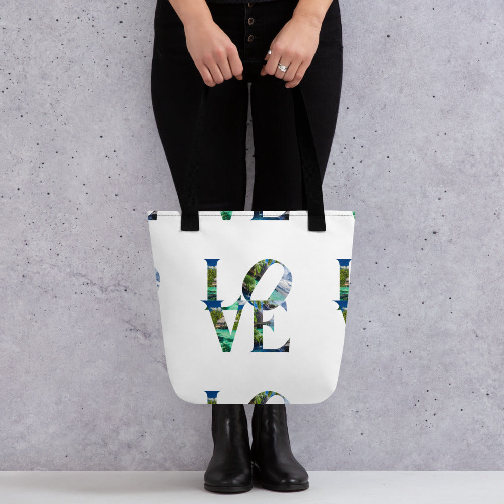 Tote bag Love Pacifique