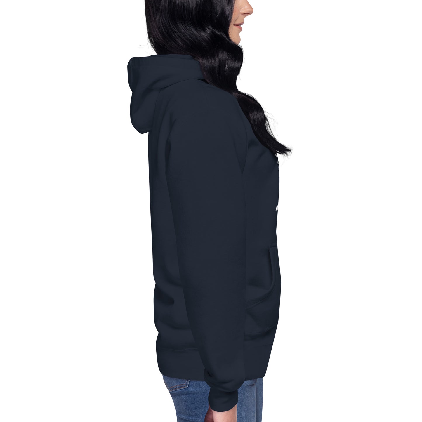 Sweat Shirt à capuche Unisexe - Homme ou Femme - Visage Maori - AROHA NUI