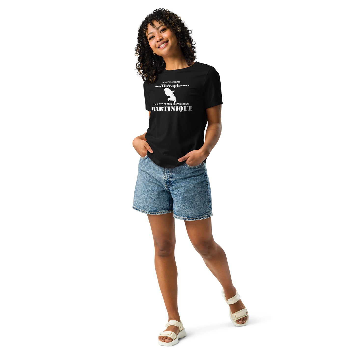 T-shirt Décontracté pour Femme - Martinique