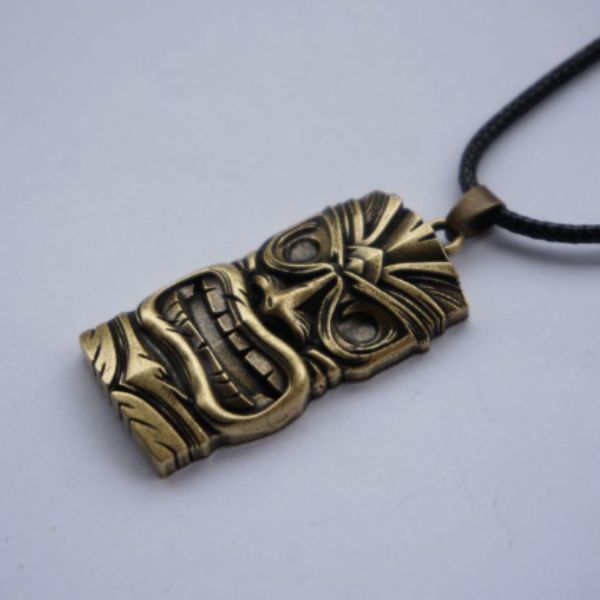 Collier Pendentif TIKI Polynésien - Style Traditionnel