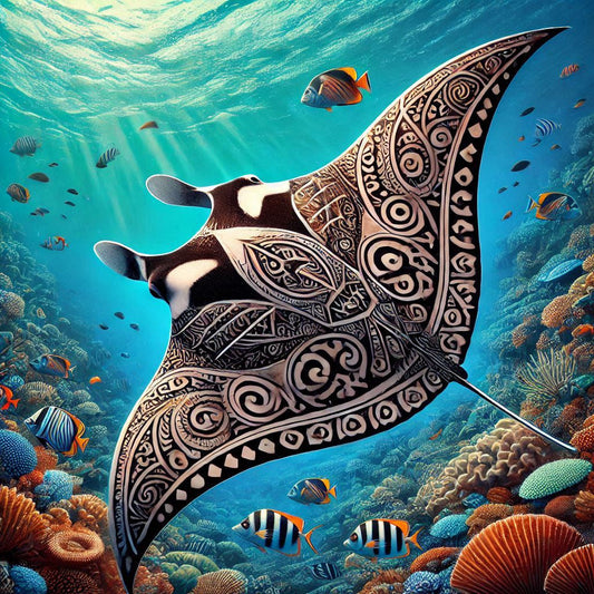 Raie manta : symbole de liberté