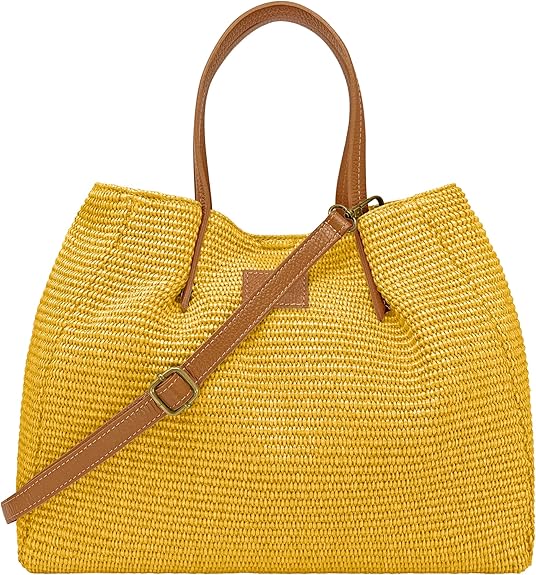 Sac à Main en Raphia – Style Naturel et Chic