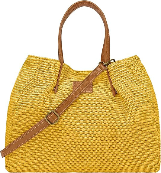 Sac à Main en Raphia – Style Naturel et Chic