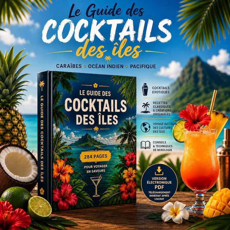 Le Grand Livre de Cocktails des Îles -  - Livre de recettes