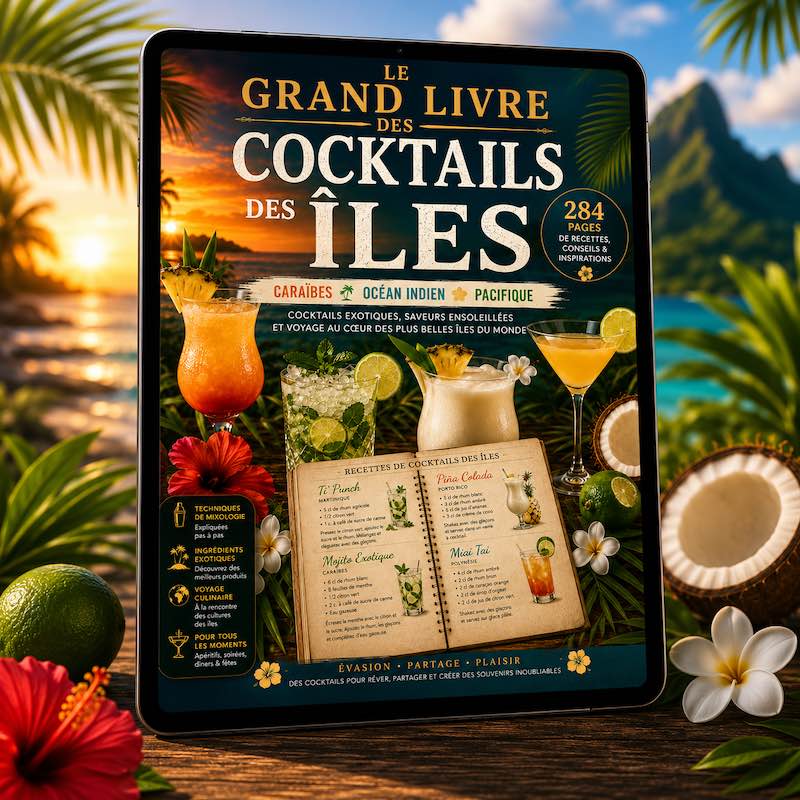 Le Grand Livre de Cocktails des Îles -  - Livre de recettes