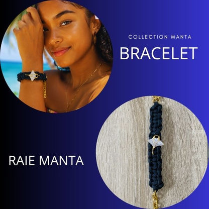 Bracelet Femmes - Raie Manta - L'Éclat du Lagon