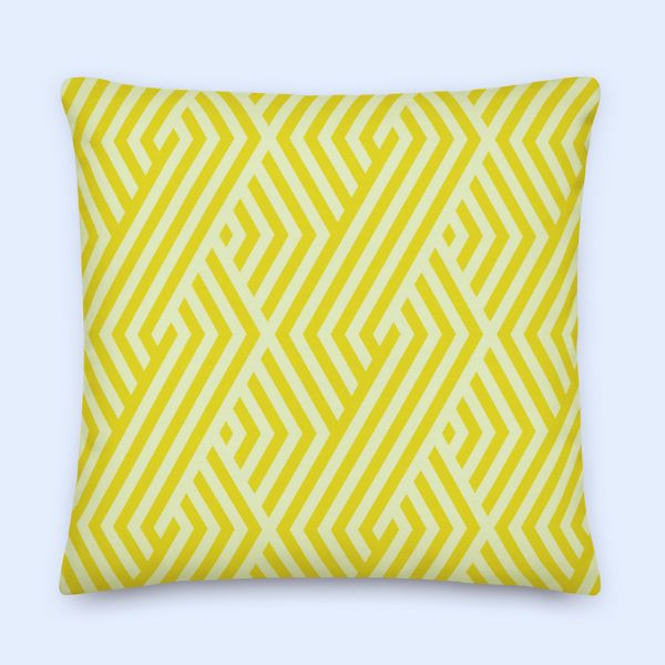 Coussin  Salon Haut de Gamme - La Réunion lé la - Gecko Vert