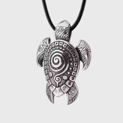 Collier Pendentif Tortue – Symbole de Sagesse et de Longévité
