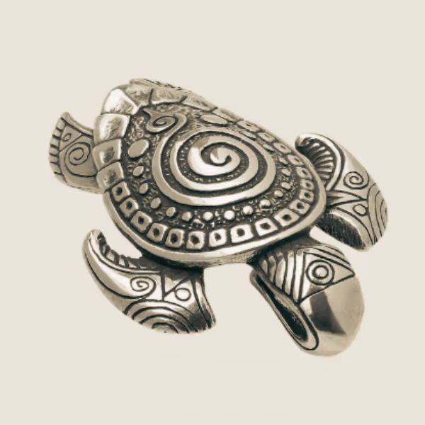 Collier Pendentif Tortue – Symbole de Sagesse et de Longévité