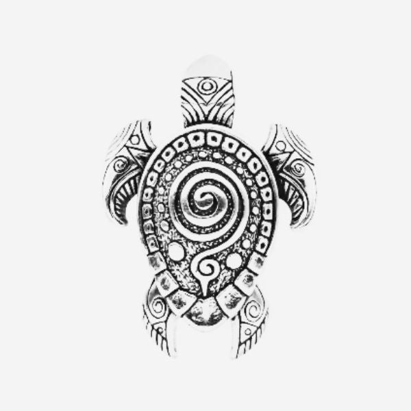 Collier Pendentif Tortue – Symbole de Sagesse et de Longévité