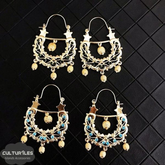 Boucles d'oreilles Pendantes Mauriciennes : L'Héritage Culturel de l'inde