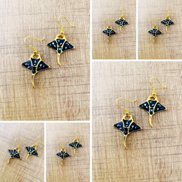 Boucles d'Oreilles "Secret des mers"