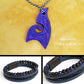 Collier Pendentif Hei Matau Maori - Collier de protection - Polynésie / Nouvelle Zélande