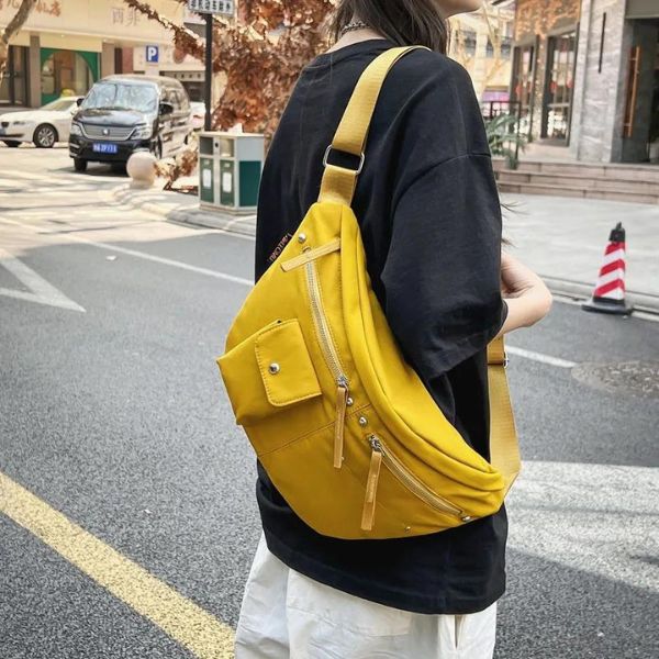 Sac Banane Femme :  Sac à Bandoulière Unisexe pour Femme
