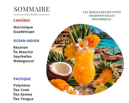Le Grand Livre de Cocktails des Îles -  - Livre de recettes