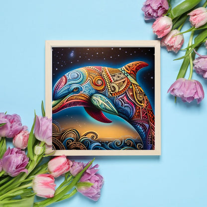 Art Maori du Dauphin – Motifs Tribaux de Nouvelle-Zélande | Téléchargement Instantané