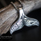 Collier Pendentif Hommes - Collier Maori Queue de Baleine - Collier de protection - Polynésie / Nouvelle Zélande