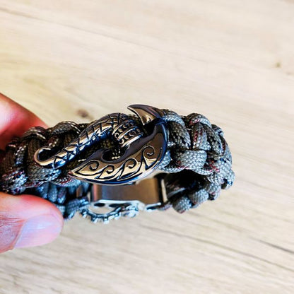 Bracelet Hei Matau Maori Beige – Bracelet Protecteur Inspiré de la Culture et de l’Artisanat Océanien
