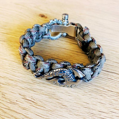 Bracelet Hei Matau Maori Beige – Bracelet Protecteur Inspiré de la Culture et de l’Artisanat Océanien