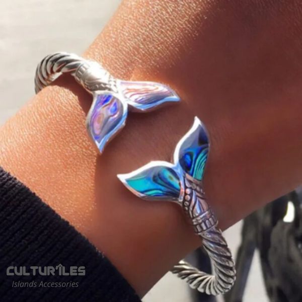 Bracelet Queue de sirène Femmes -  Bracelet en acier inoxydable
