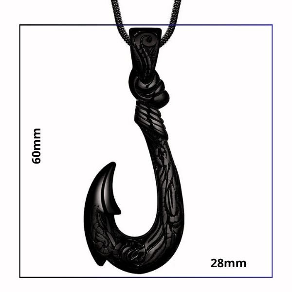Collier Pendentif Maori Mixte , Maori OTEAROA Hei Matau Makau - Ensemble Collier et bracelet  - Nouvelle Zélande / Polynésie